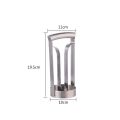 JUSTINLAU Stainless Steel Pineapple Peeler Cutter Meat Extractor Cut Corer Remover Machine Home Kitchen Knife Slicer Fruit Tool. 