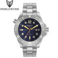 FeelNever Top Brand Luxury Mechanical Watch Profession Casual Sport Stainless Steel Automatic Men's Watches Fashion Wristwatches.