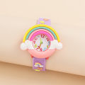 Boys and Girls with Children Cute Fashion Snap Watch Quartz Watch. 