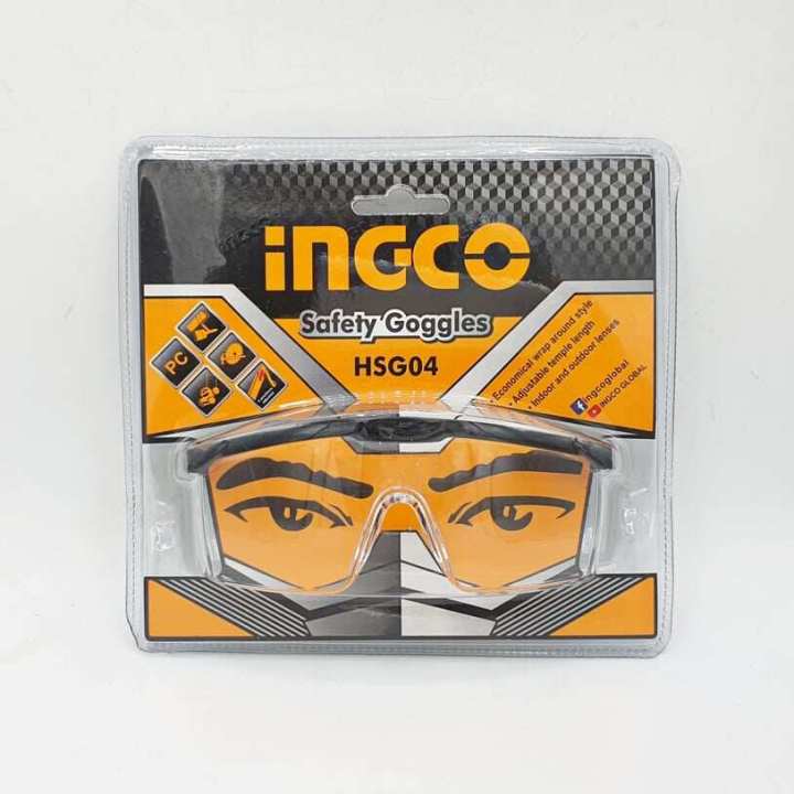 Ingco%20hsg04%20safety%20glasses%20clear%20safety%20goggles%20anti%20UV%20goggles%20shock%20resistant%20-%20Image%204