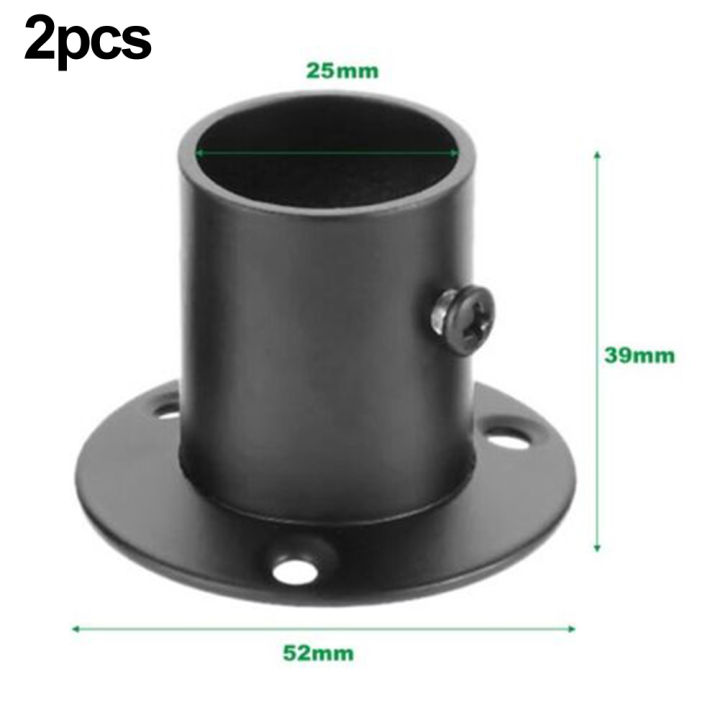 2Pcs%20Tube%20Support%20Closet%20Bar%20Stands%20Wardrobe%20Hanging%20Rail%20Rod%20Pole%20Socket%20End%20Support%20Bracket%20Flange%20Holders%2019-%2032mm%20Hardware%20-%20Image%205