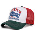 2025 Personalized New Truck Hat STETSON Red Bear Breathable Mesh Hat Street Hip Hop Hat Daily Casual Wear Sunshade Baseball Hat.