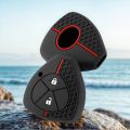 Silicone Car Key Cover Shell Case Chain for Toyota Rav4 Corolla E150 IQ Camry Icon Vitz Auris Yaris Aqua Porte. 
