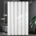 ​​Premium PEVA Bath Curtain - Waterproof & Opaque Shower Liner with Metal Grommets, Silky Feel​. 