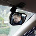 2 in 1 Safety Car Back Seat Baby View Mirror Suction Clip-On Adjustable Baby Rear Convex Mirror Car Baby Kids Monitor.