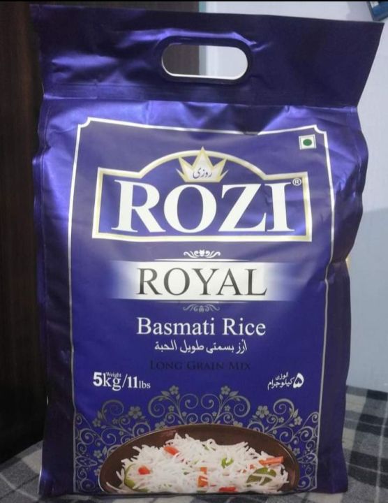 Pakistan Rozi Raees Rozi royal Basmati rice 25kg (export quality) | Daraz.pk