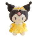 Kuromi Soft Plushies - yellow , purple. 