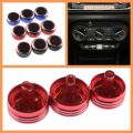 AC Knob for Kia Pegas 2017 2018 2019 Car Air Conditioning Heater Control Switch Button Knobs Aluminum Alloy Accessories.