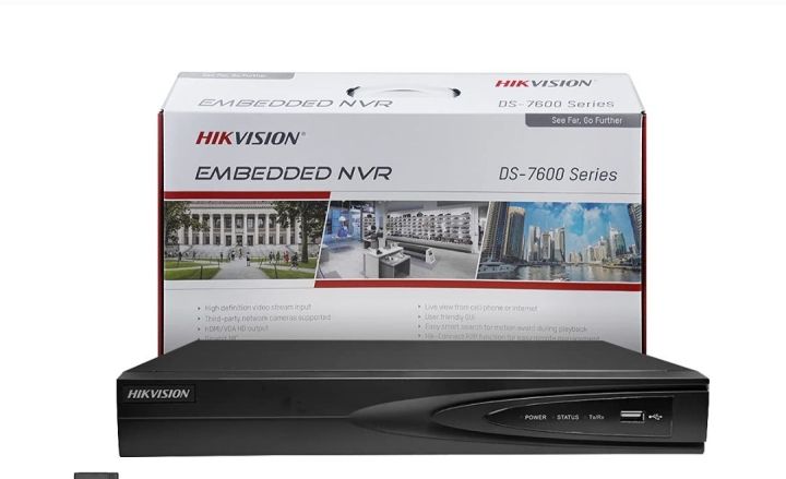 08 ch IU 4K NVR HIKVISION