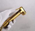 Stainless Steel Muslim Toilet Shower Golden. 