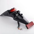 Universal Motorcycle Rear Fender Mudguard with LED Tail Light for all bikes speacial ybr ( all alter bikes + ybrs + cafy racer + cd 70cc. 