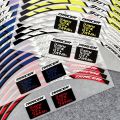 For YAMAHA Tracer 9 GT Motorcycle Reflective Decals Accessories Motor Cycle Scoote Tyre Wheel Hub Rim Stripe Tape Stickers. 