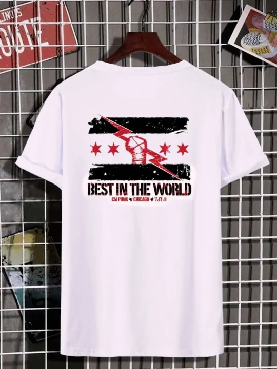 Wwe%20Superstar%20Cm%20Punk%20Best%20In%20The%20World%20Tshirt%20Men%20-%20Image%203