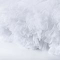 Women Girls Ruffled Short Petticoat Solid Fluffy Bubble Tutu Skirt Puffy Half Slip Prom Crinoline Underskirt No Hoop.