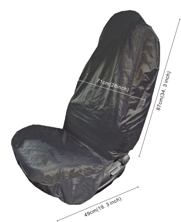 AUTO%20HIGH%20Waterproof%20Car%20Seat%20Covers%20Front%20Pair%20Nylon%20Seat%20Protector%20Universal%20for%20Most%20Car,%20Van,%20SUV,%20Truck%20-%20Black%20-%20Image%204