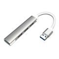 USB 3.0 HUB For Macbook or Phone" with 4 ports. . 
