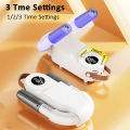 Shoe Dryer UV Shoe Sterilization Intelligent Timer Shoe Dryer Eliminate Odor Socks Boot Deodorizer Foldable Shoe Heating Dryer. 