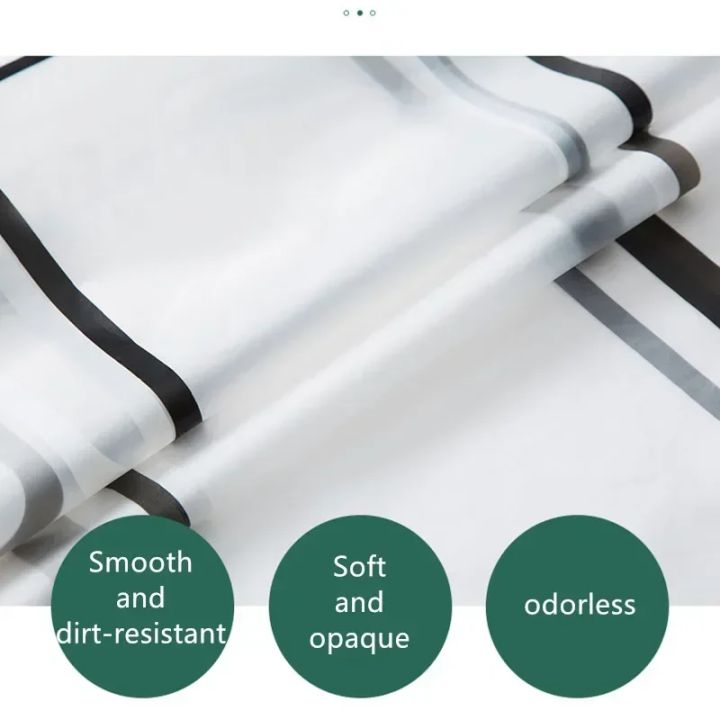 Bathroom%20Shower%20Curtains%20Waterproof%20Bath%20Curtain%20PEVA%20Modern%20Geometric%20Plaid%20Pattern%20Farmhouse%20Household%20Decoration%20Translucent%20-%20Image%206