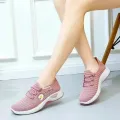 New Women's Shoes Autumn New True Fly Weaving  Little Daisy Women's Casual Sports Shoes Walking Shoeswomen sneakers. 