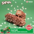 Safari Chocolate Caramel Crunch (10gm x 10pcs pack). 