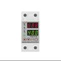 Voltage Current Protector - Protector Circuit Breaker with Adjustable Settings for Under/Over Voltage and Over Current Protection + Automatic Recovery + Color Display - 40A. 