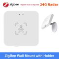 ZigBee/Wifi Tuya Smart Human Presence Motion 5.8G/24G PIR Microwave Radar Light Luminosity Detection Smart Life Home Automation. 