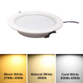 5W 12W 24W LED Panel Light Embeded Ceiling LED Downlight AC220V 230V 240V Indoor Lighting Lamp for Home Decoration. 