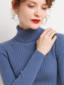 Women Fall Turtleneck Sweater Knitted Soft Pullovers Cashmere Jumpers Basic Soft Sweaters Female Basic Blouse New.