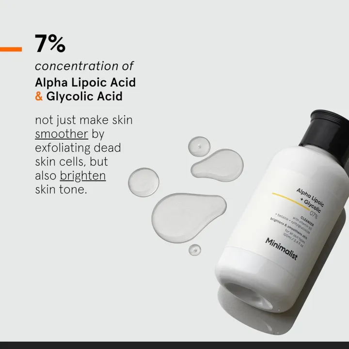 Minimalist%20Alpha%20Lipoic%20+%20Glycolic%2007%25%20Cleanser%20For%20Brightening%20and%20Hydrating%20Skin%20%7C%20100%20ml%20-%20Image%203