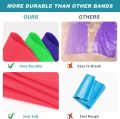 Yoga Pilates Resistance Band Fitness Elastic Resistance Bands Training Stretching Pilates Crossfit Workout Gym Equipment. 