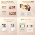 COMITOK MOCA ARCO Magnetic Camera Grip for iPhone Series Detachable Remote IOS17/18/26 Handle Holder for Vlog Recording Selfie. 