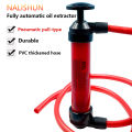 Portable Manual Pump Oil Siphon Hand Suction High Quality Inflatable Tube Hose Liquid Petrol Gas Transfer Car Accessories. 