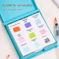 Languo Watercolor Painting Book Tearable Drawing Notebook Sketchbook Handbook 230gsm Paper 50sheet Mini Portable Art Drawing Pad.