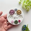 1pc Flower Silicone Mold Bouquet Casting Mold DIY Decoration Chocolate Sugar Resin Candle 3D Mould Crafts Tools.