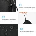 1PCS Grey/Black/Pink/Navy NEW Travel Organizer Bag Cable Storage Organizers Pouch Carry Case Portable Double Layers Storage Bags. 