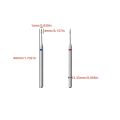 1/2Pcs Diamond Manicure Nail Drill Set Professional Manicure Pedicure Tools for Gel Polishing Removal and Dead Skin Exfoliat Bit. 
