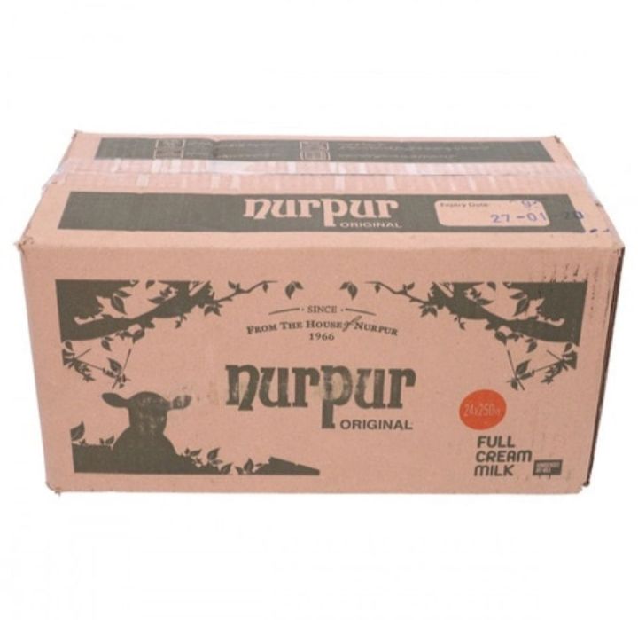 Nurpur UHT Milk 250ml Pack of 24