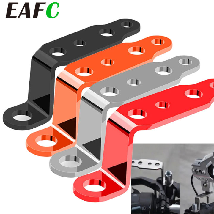 EAFC 1PC Multifunctional Extension Bracket LED Headlight Can Serve Spotlight Headlight Rearview Mirror for Motorcycles Dirt Bike