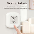 Tuya Smart WiFi Bluetooth Temperature Humidity Sensor Wireless Home Backlight Thermometer Hygrometer APP Remote Control Detector lightify. 