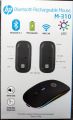 HP Ultra Slim Dual Mode Bluetooth mouse Rechargeable Battery Gaming RGB USB Wireless Optical Mouse With Silent Clicks Black 2.4G Backlit Mice – Plug and Play. 