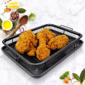 Baking Tray Oil Frying Baking Pan Non-stick Chips Basket Baking Dish Grill Mesh Kitchen Tools.