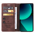 Ultrathin Leather Flip Case For Xiaomi Mi 14T 13T Redmi Note 14 13 Pro Plus 5G 13C 14C Business Wallet Phone Cover. 