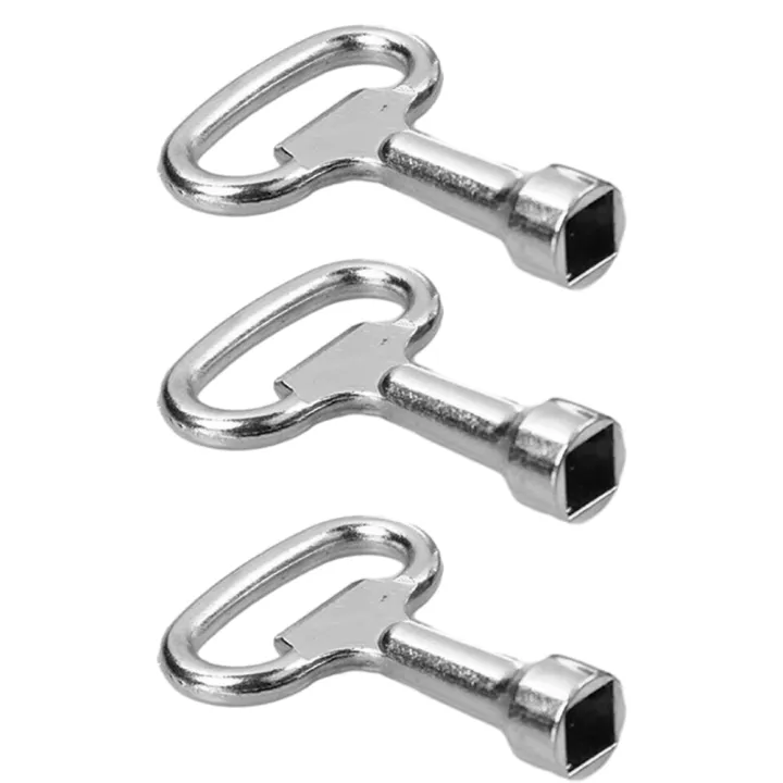 Key. Tap 3Pcs Square Key Square Key Water Tap 8mm Ventilation Key Stainless ...