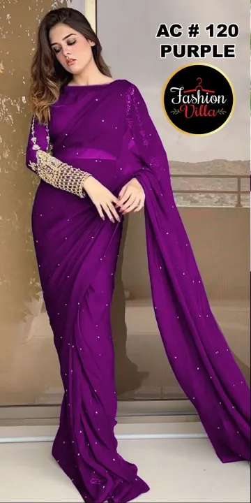 Fancy%20Stitched%20Saree%20for%20Girls%20%E2%80%93%20Embroidered%20Silk%20&%20Chiffon%20-%20Image%202