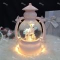 Crystal ball music box 317-8 New Year gift Christmas music box with lights. 