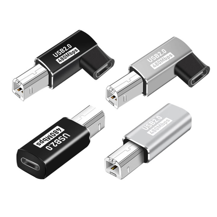 Printer Adapter Scanner USB 2.0 Printer Adapter USB Type C to Type B Male for Printer Hard ...