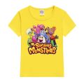 My Singing Monsters Summer Anime T-shirt Kids Clothes Kids T Shirts Casual Short Sleeve 100% Cotton Tops Y2k Boys Girl Clothes. 