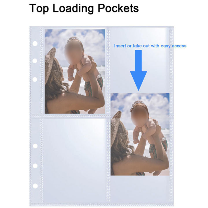 25pcs%20Page(4%20Grids)%20Photo%20Card%20A5-Binder%20%20Photo%20Albums%20Idol%20Cards%20Loose-leaf%20Collect%20Book%20Binder%20Binder%20Photocard%20Holder%20-%20Image%206