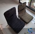 Portable Floor Chair, Foldable Lazy Sofa Chair Floor Chair, Padded Floor Chair Cushioned Back Support Tatami Chair, Video Game Legless Backrest Chairs for Meditation Reading TV Watching Gaming (Color send rendom delivery). 