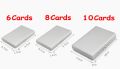 Hot Credit Card Case Wallet Men Women Business Multifunction Slim Wallet Stainless Steel Card Holder 6 Cards 8 Cards 10 Cards.
